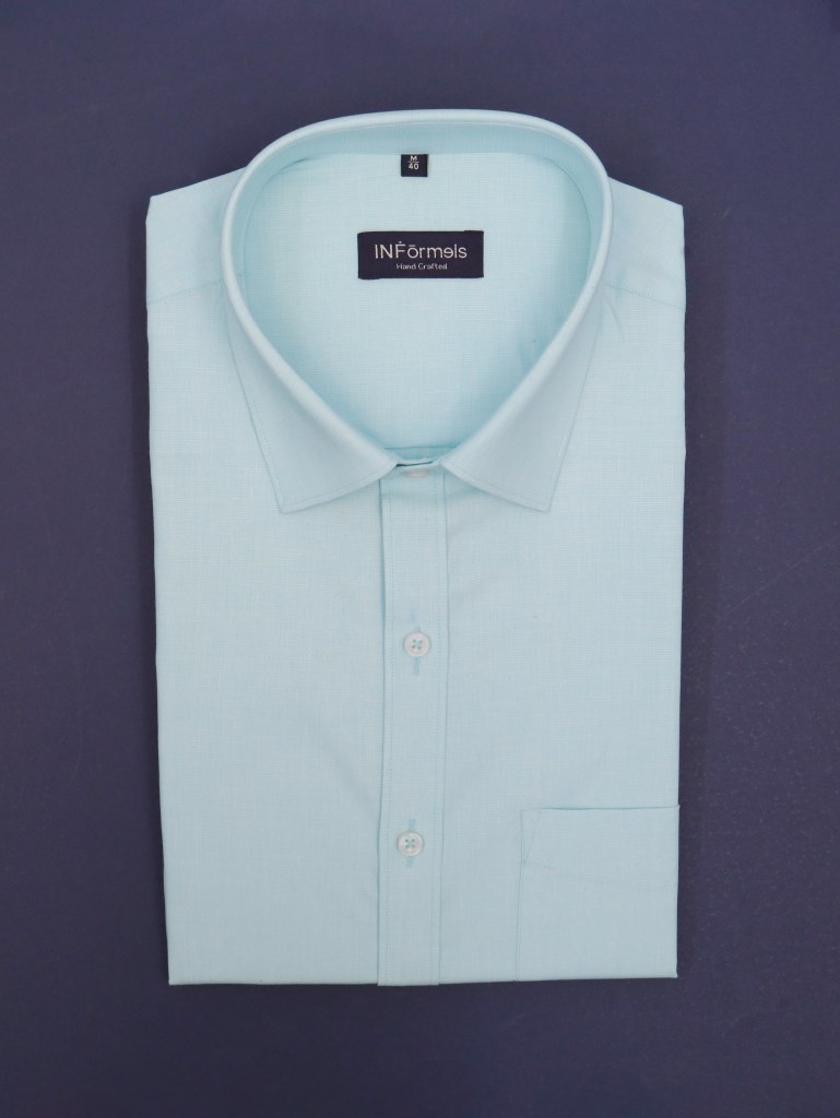 Cabet Light Blue Plain Shirt