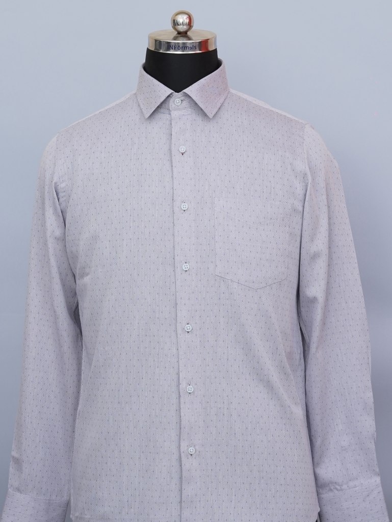 Champagne Blossom Pale Mauve Dobby Shirt