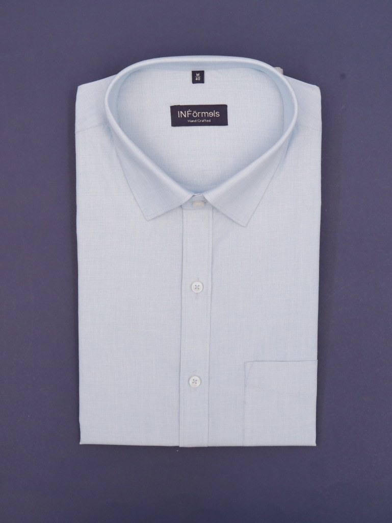 Jacob Light Blue Plain Shirt