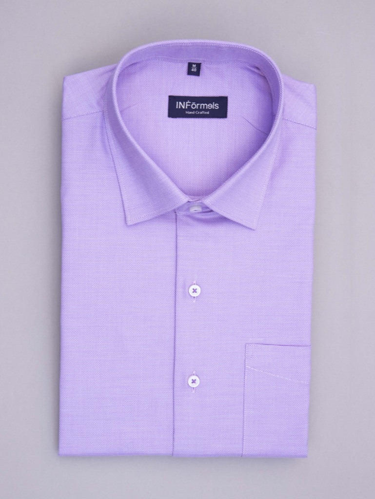 Royal lavender dobby shirt