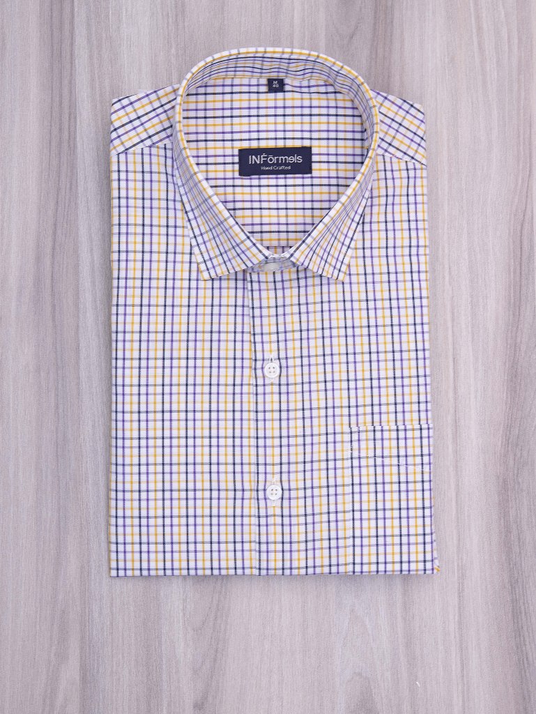 Southern Sunshine gingham checks shirt