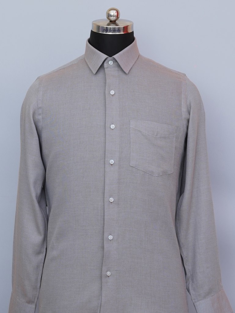 Buy Lavender Essence Herringbone Shirt at INR 1868 online from ...