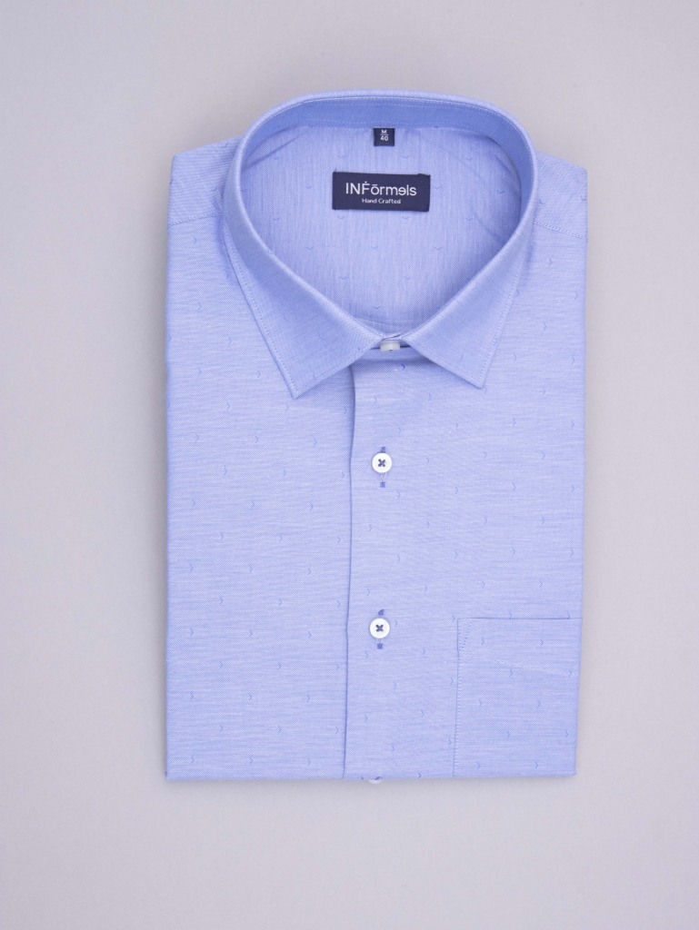 Superstar sky blue dobby shirt