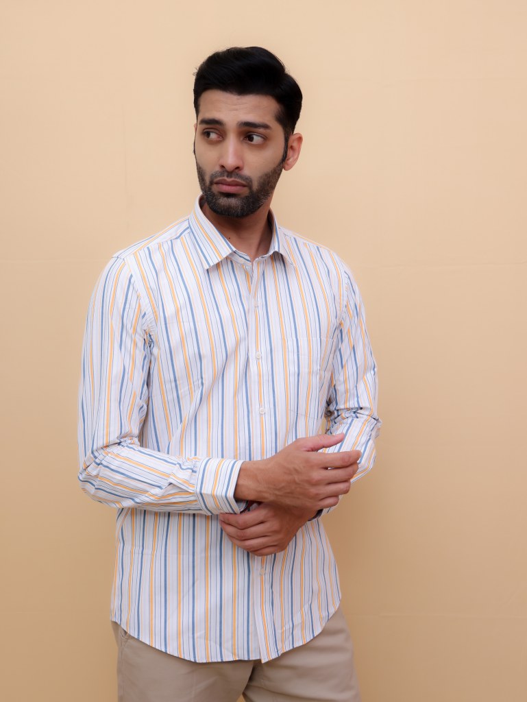 Twilight Mustard Stripe Shirt