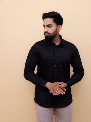 Black Noir Satin Shirt