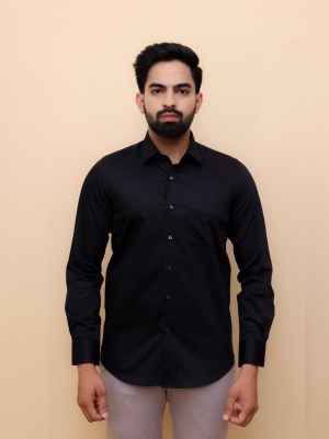 Black Noir Satin Shirt