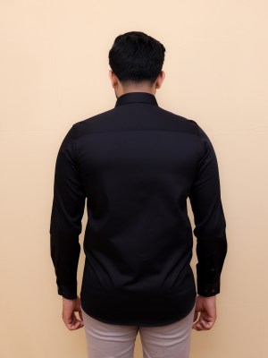 Black Noir Satin Shirt