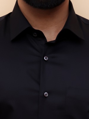 Black Noir Satin Shirt