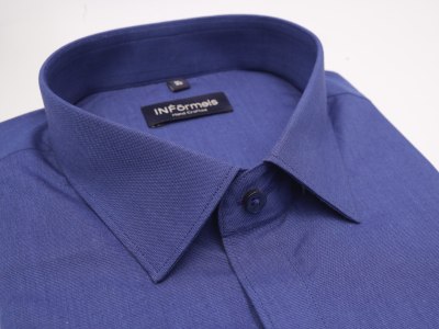 Blanzo Mid Night Blue Plain Shirt