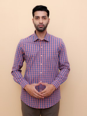 Blue Monarch Medium Checks Shirt