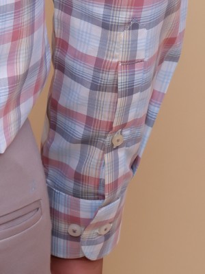 Blush Pastel Checks Shirt