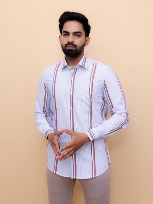 Bold Spectrum Stripes Shirt