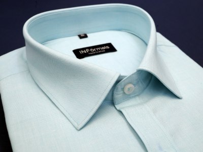 Cabet Light Blue Plain Shirt