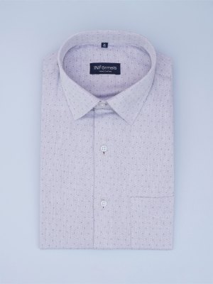 Champagne Blossom Pale Mauve Dobby Shirt