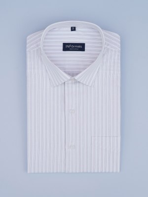 Classic Red Blue Pinstripe Harmony Shirt