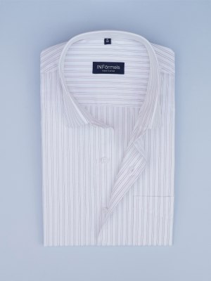 Classic Red Blue Pinstripe Harmony Shirt