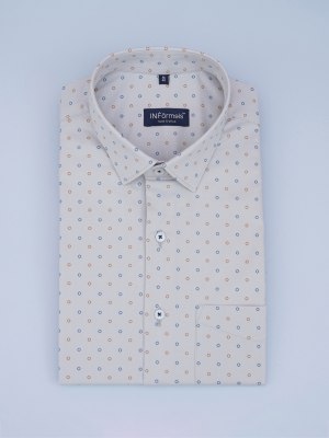 Cornflower Canopy Canvas Printed Shirt