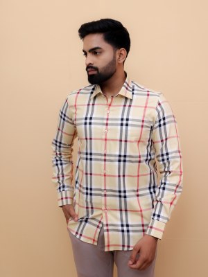 Crimson burberry Checks Shirt