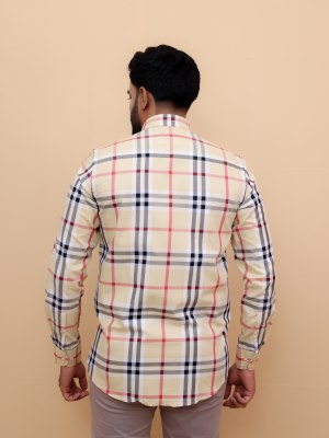 Crimson burberry Checks Shirt