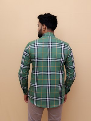 Evergreen burberry Checks Shirt