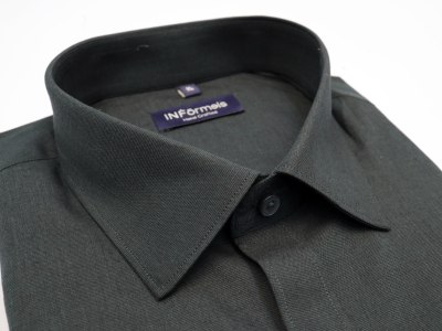 Gracious Bottle Green Plain Shirt