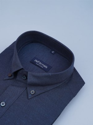 Indigo Essence Button Down Shirt