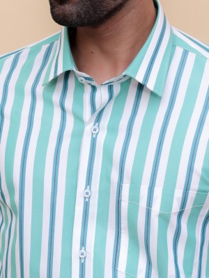 Jade Mint Stripe Shirt 