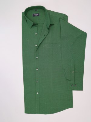 Jamus Forest Green Plain Shirt