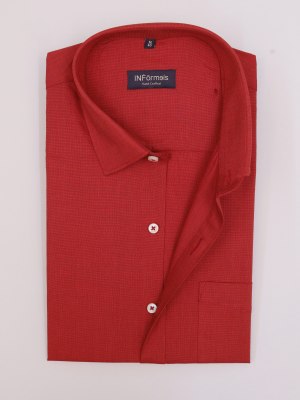 Letino Brick Red Shirt