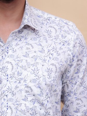 Luxe Leaf Print Shirt 