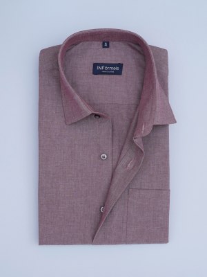 Marsala Classic Light Maroon Shirt