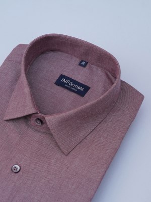 Marsala Classic Light Maroon Shirt