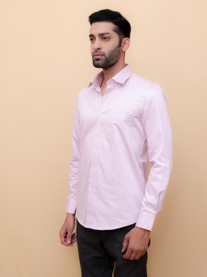 Mauve Silk Aura Satin Shirt