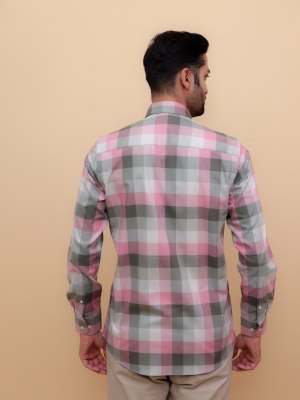 Meadow Blush Checks Shirt