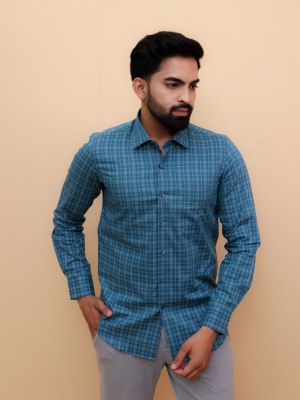 Mint Meadow Checks Shirt 