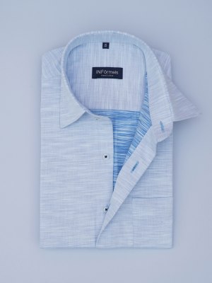 Mystery Sea Striped Sky Blue Shirt