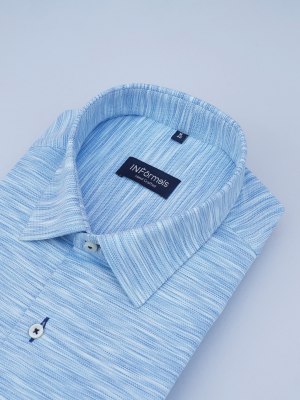 Oceanic Horizon Cotton Shirt