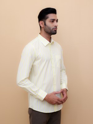 Pale Lemon Stripe Shirt