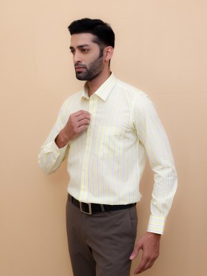 Pale Lemon Stripe Shirt