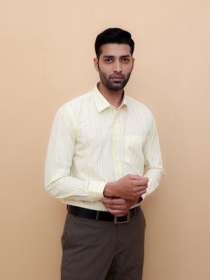 Pale Lemon Stripe Shirt