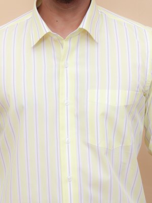 Pale Lemon Stripe Shirt