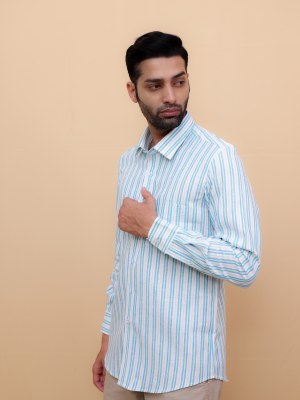 Pastel Meadow Stripe Shirt