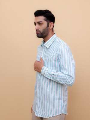 Pastel Meadow Stripe Shirt