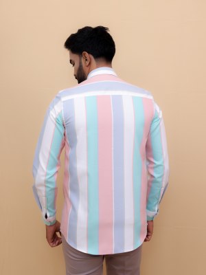 Pastel Meadow Stripe Shirt