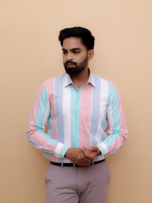 Pastel Meadow Stripe Shirt