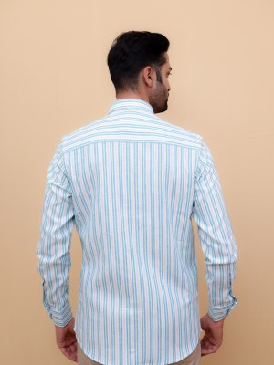 Pastel Meadow Stripe Shirt