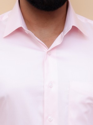 Petal Satin Luxe Pink Shirt