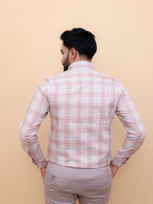 Sandstone Grid Checks Shirt