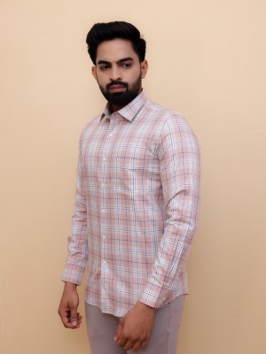 Sandstone Grid Checks Shirt