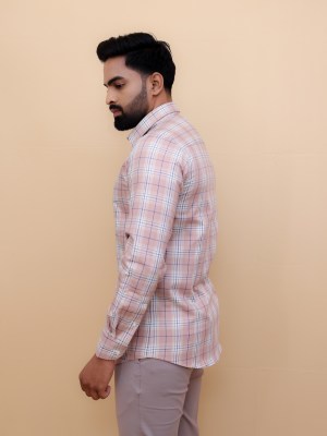 Sandstone Grid Checks Shirt